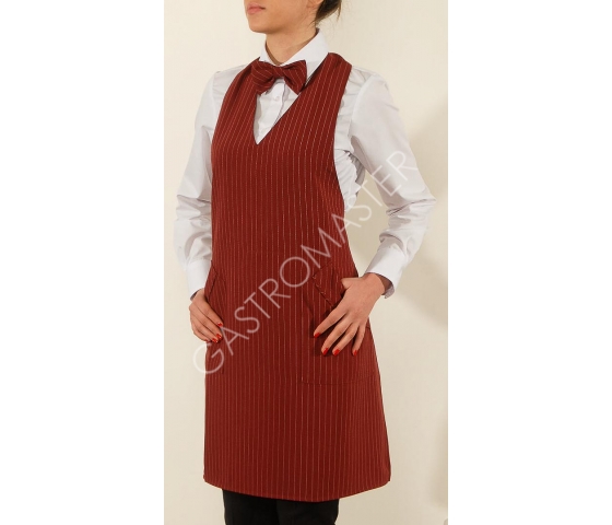 Konobarska uniforma , kecelja , kravata , košulja , konobarski prsluci 